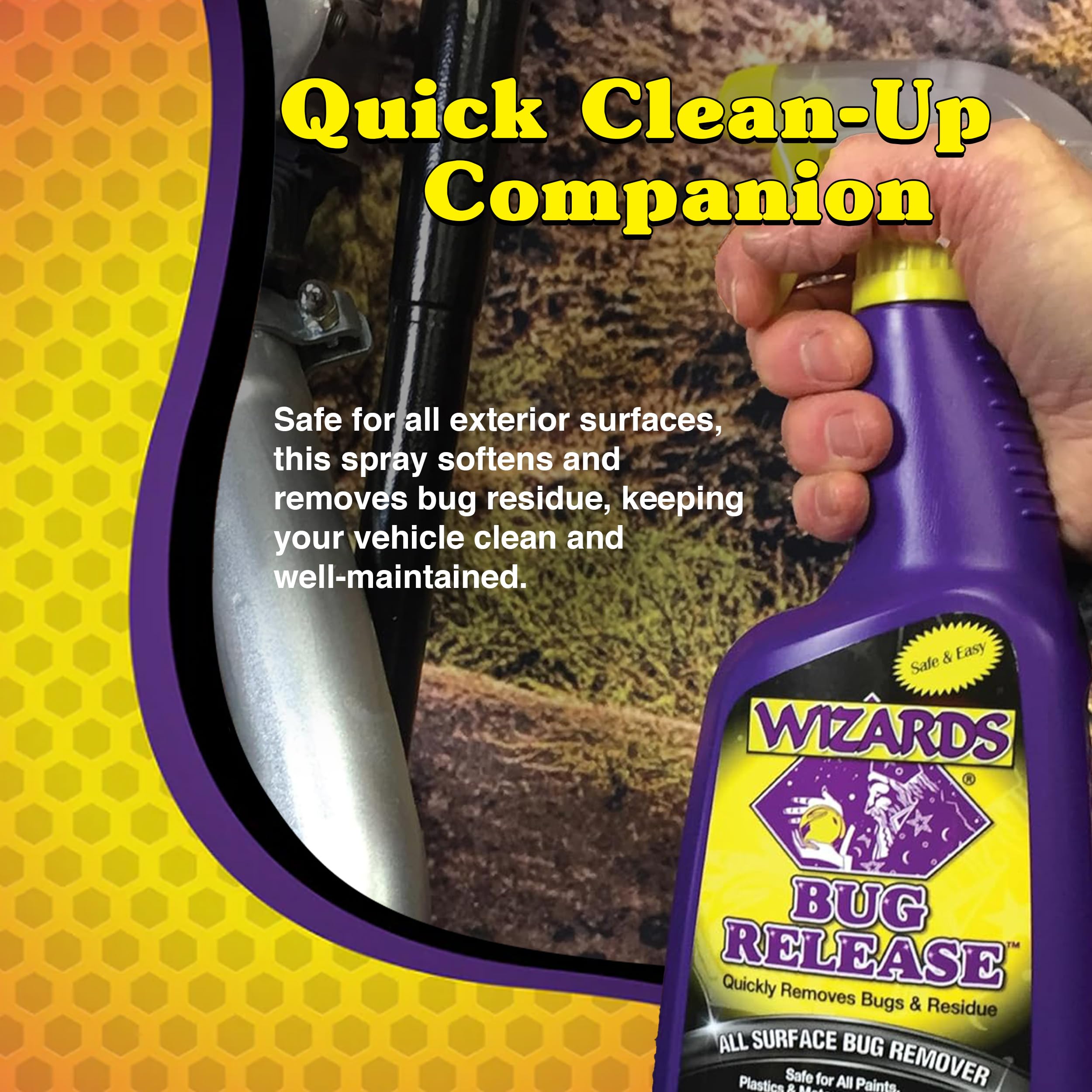 Amazon.com: Wizards Bug Release - All Surface Bug Remover and Wash